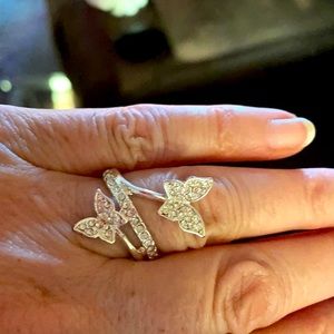 Lovely Butterfly ring by AVON.  New with box.